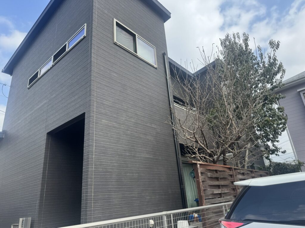 熊本市東区 A様邸・外壁塗装前